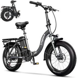 4. 1000W Folding Electric Bike for Adults