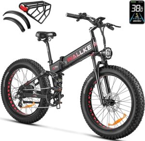 1. W Wallke X3 Pro Electric Bike for Heavy Riders