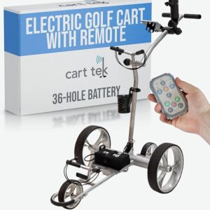 6. Cart-Tek Electric Golf Push Cart