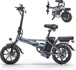 6. NAVIC Electric Bike for Adults
